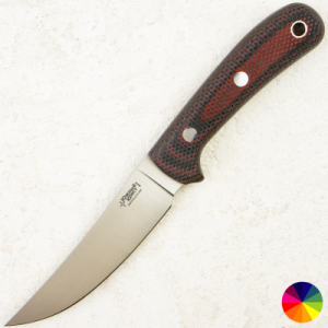 Нож Южный Крест Фил, VG-10, Micarta Black/Red, Насечка